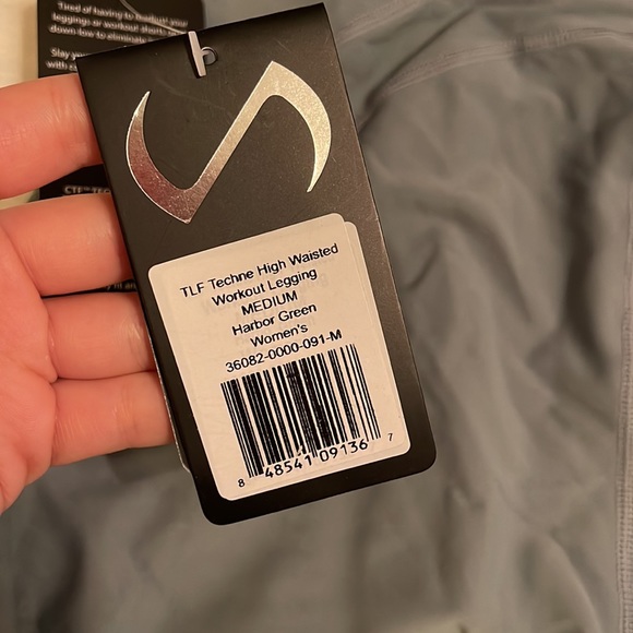 TLF Techne High Waisted Workout Legging (Harbor Green) - Picture 5 of 5